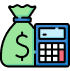 Financial consideration icon