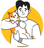 Pet calculator illustration