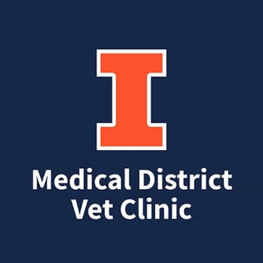 Medical District Veterinary Clinic at Illinois Logo