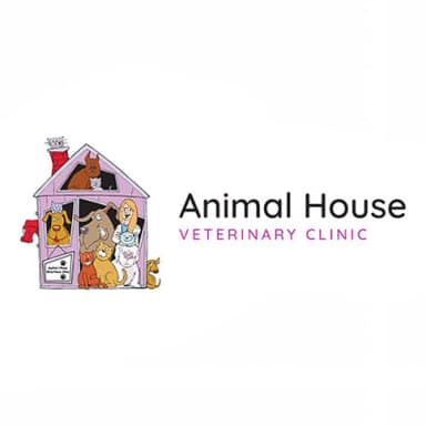 Animal House Veterinary Clinic Logo