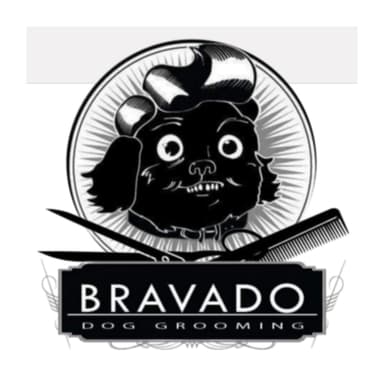 Bravado Dog Grooming Logo