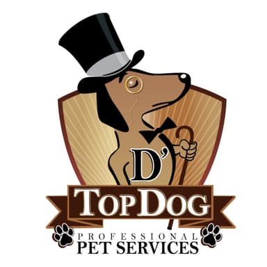 D Top Dog Pet Services Logo