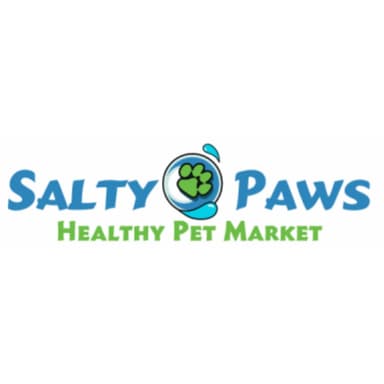 Salty Paws Healthy Pet Market Logo