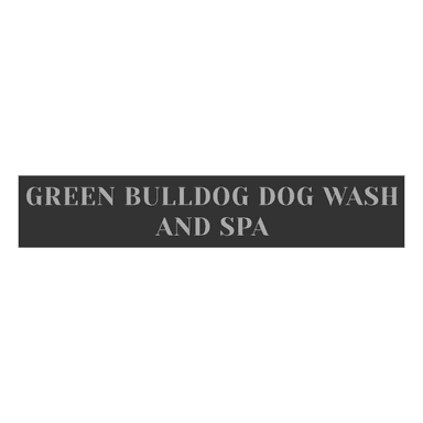 Green Bulldog Dog Wash and Spa Logo