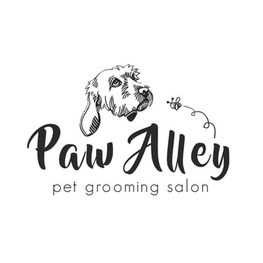 Paw Alley Pet Grooming Logo