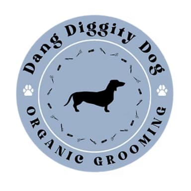 Dang Diggity Dog Organic Pet Grooming Logo