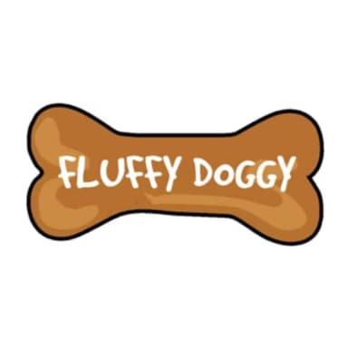Fluffy Doggy Hotel Logo