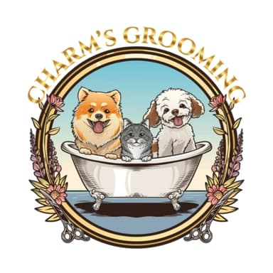 Charm's Grooming Logo