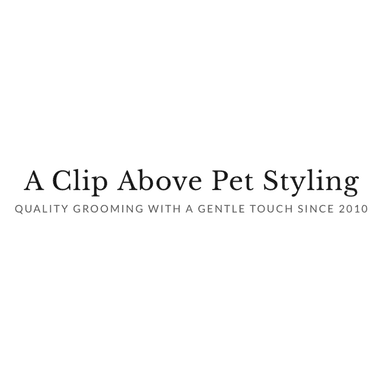 A Clip Above Pet Styling Logo
