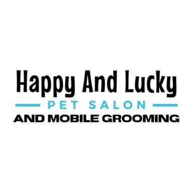 Happy And Lucky Pet Salon And Mobile Grooming Logo