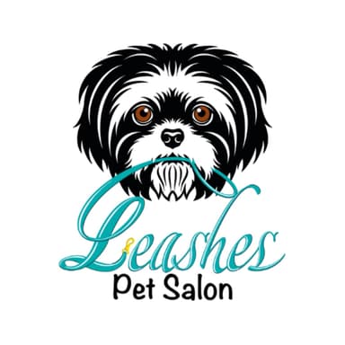 Leashes Pet Salon Logo