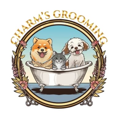 Charm's Grooming Logo