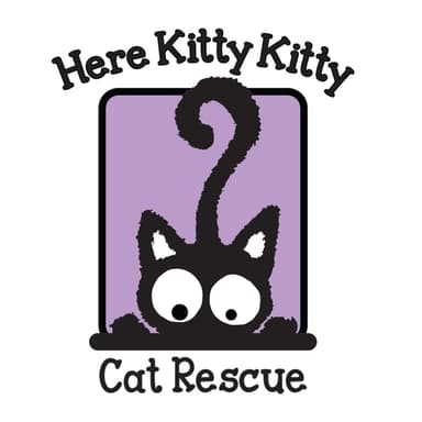 Here Kitty Kitty Cat Rescue Logo