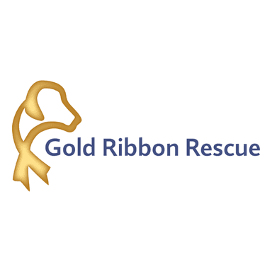 Gold Ribbon Rescue Logo