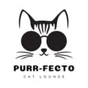 Purr-fecto Cat Lounge Logo