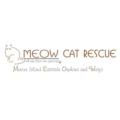 Meow Cat Rescue Logo